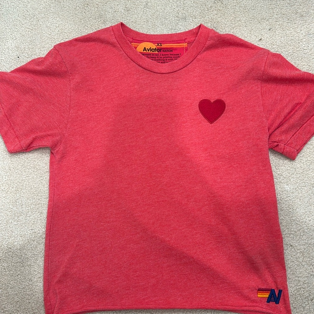 red heart shirt